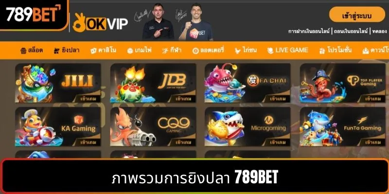 ภาพรวมการยิงปลา 789BET
